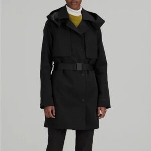 Lululemon Black Rain Coat